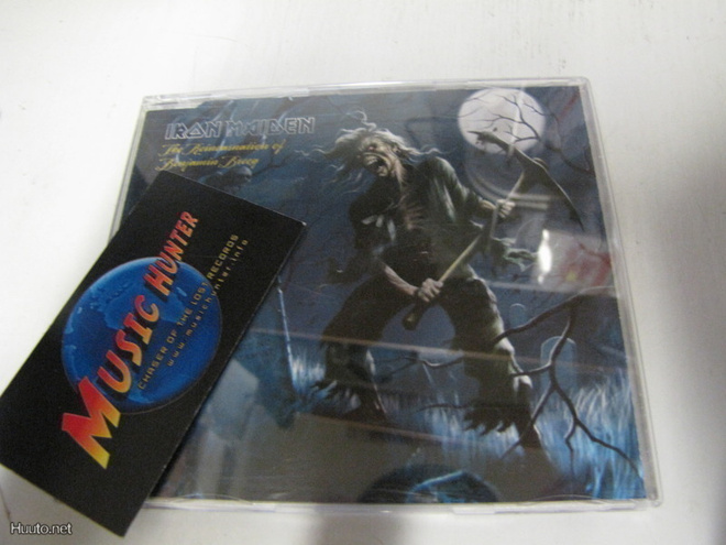 IRON MAIDEN-REINCARNATION OF BENJAMIN BREED CD SINGLE UUSI