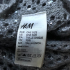 H&M tuubihuivi hopeapaljeteilla - pikkukuva 2