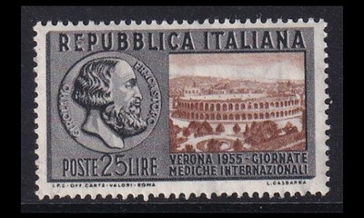 Italia 946 ** Kansainvälinen lääketieteen kongressi (1955