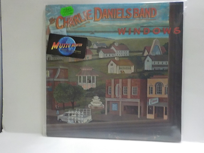 THE CHARLIE DANIELS BAND - WINDOWS M-/M- LP 1st hol
