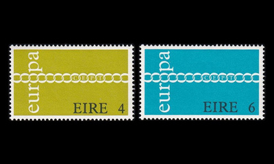 Irlanti 265-6 ** Europa (1971)