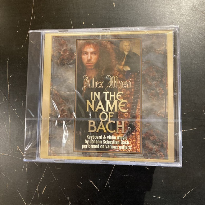 Alex Masi - In The Name Of Bach (remastered) CD (UUSI)