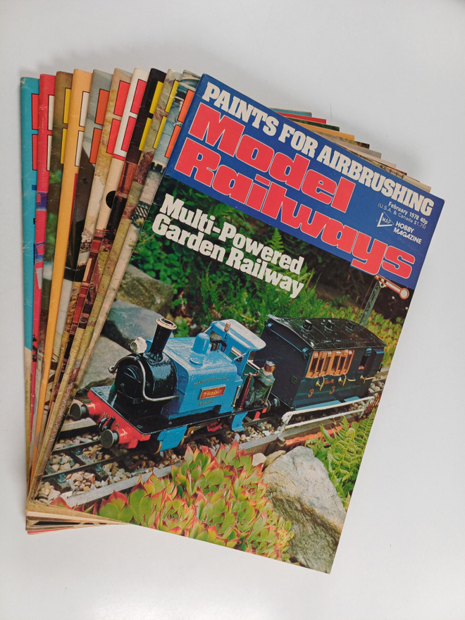 Model Railways Magazine 1978 (February-December , puuttuu...