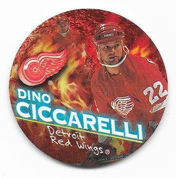 1995-96 NHL Pogs #99 Dino Ciccarelli Detroit Red Wings
