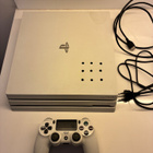 Playstation 4 pro konsoli valkoinen + ohjain - pikkukuva 2