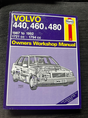 Haynes 1691 Volvo 440 , 460 & 480 1987 - 1992 korjausopas