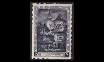 Kroatia 115 * Postimerkkinäyttely (1943)