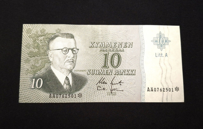 *Tähti* 10Markkaa 1963 Kunto 8