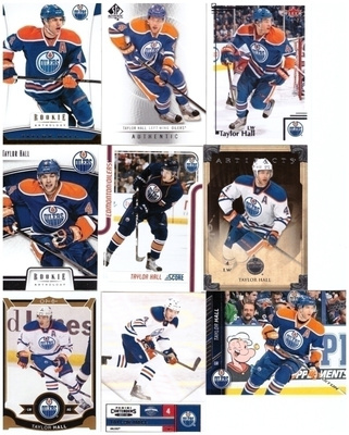 9 x TAYLOR HALL Edmonton Oilers