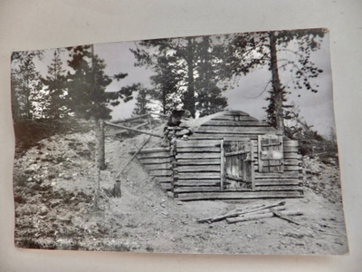 VANHA Postikortti Lappi Kittilä 1930-l