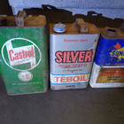 Öljypurkki / Öljykanisteri 3Kpl Sunoco Castrol Teboil - pikkukuva 1