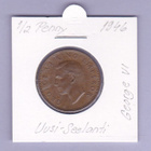 Uusi Seelanti ½ Penny v.1946 KM#12 - pikkukuva 1