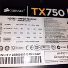 Virtalähde - Corsair TX750 V2 750W (750 Wattinen) - pikkukuva 4