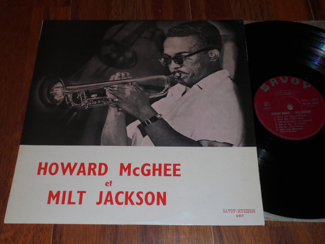 HOWARD McGHEE Et MILT JACKSON - LP 1965 jazz EX