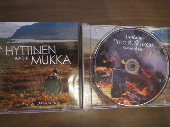 Kai Hyttinen: Lauluja Timo K. Mukan Runoihin CD