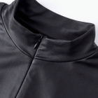 Sexy shortsipituinen musta PVC CATSUIT M - pikkukuva 3