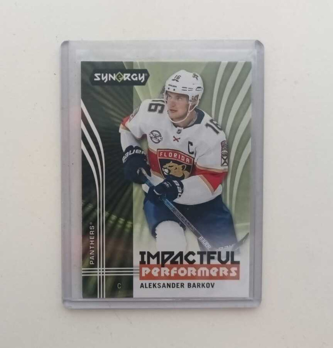19-20 UD Synergy Aleksander Barkov Impactful Performers