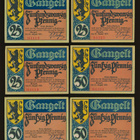 Saksa 3 x 25, 3 x 50, 3 x 75 Pfg, 3 x 1 Mk, Gangelt 1921 - pikkukuva 3