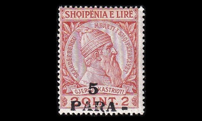 Albania 41 * Skanderbeg pp 5 Pa / 2 Q (1914)