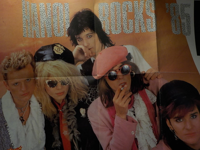 HANOI ROCKS '85 SUOSIKKI JULISTE+