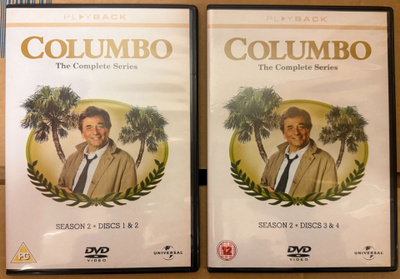COLUMBO - SEASON 2 / KAUSI 2 (4 DVD)