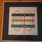 Simple Minds:Ballad of the Streets 12" EP. - pikkukuva 1