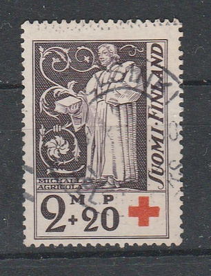 Suomi 1933, PR merkki 2mk+20p,   leimattu