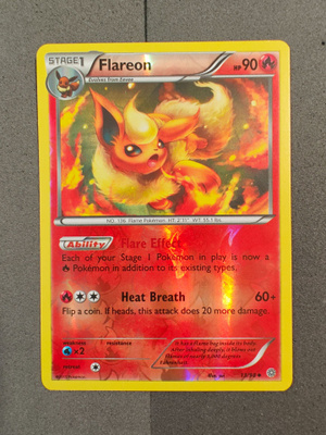 Flareon 13/98 - XY Ancient Origins Pokemon Reverse Holo