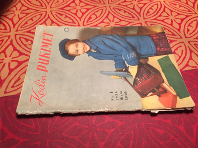 KODIN PUKIMET LEHTI 1/1956
