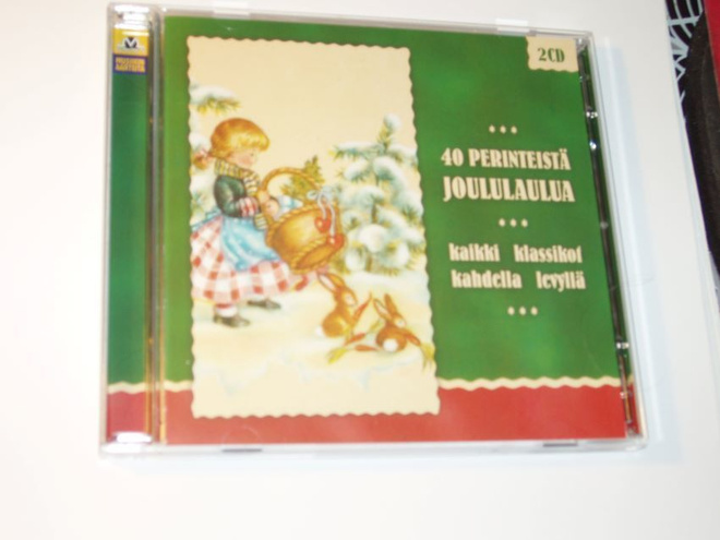 2 X CD 40 Perinteistä Joululaulua (Uusi)