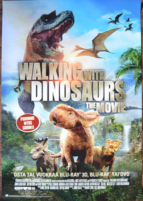 Elokuvajuliste: Walking with Dinosaurs 3D -elokuva