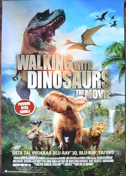 Elokuvajuliste: Walking with Dinosaurs 3D -elokuva