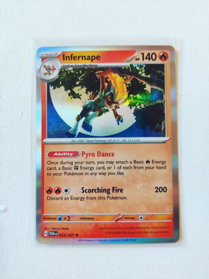 Infernape Holo Rare