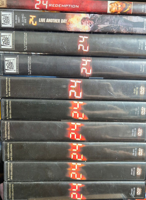 24 - kausi 1-8+Elokuva+24 Lontoo -DVD