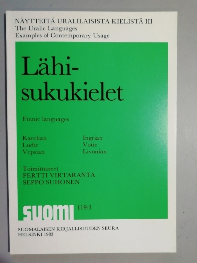 Näytteitä uralilaisista kielistä 3