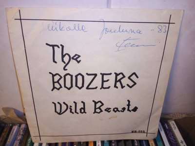 7" single : Boozers : Wild Beasts ( SIS POSTIKULU)