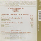 Charles-Auguste de Beriot: Violin Concertos cd - pikkukuva 2