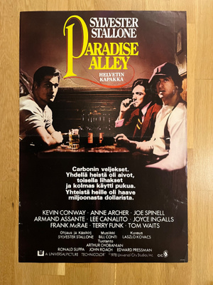 Elokuvajuliste: Paradise Alley -Helvetin kapakka (Stallone)