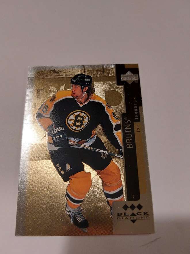 1997-98 Black Diamond Triple Diamond #112 Joe Thornton
