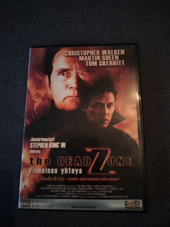 The dead zone-viimeinen yhteys Stephen King DVD