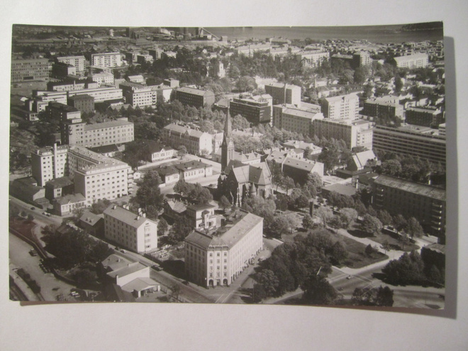 VANHA Postikortti Kotka 1950-l KARHUMÄKI Alkup.Mallikappale