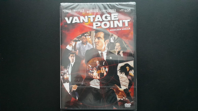 DVD: Vantage Point (Dennis Quaid,Sigourney Weaver 2008) UUSI