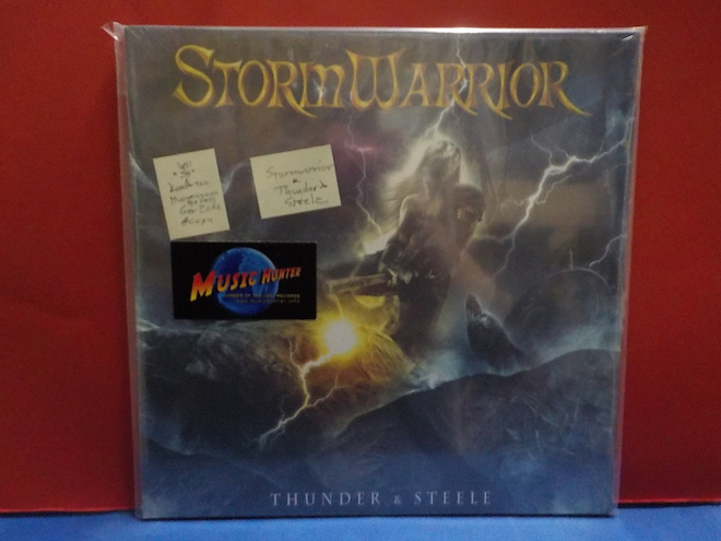 STORMWARRIOR - THUNDER & STEEL UUSI GER 2014 1ST PRESS LP