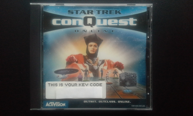 PC CD: Star Trek Conquest Online peli (2000) *Jewel case*