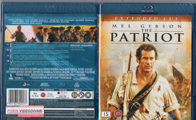 Patriot,The (64 693) UUSI -FI- BLU-RAY nordic, mel gibson 2