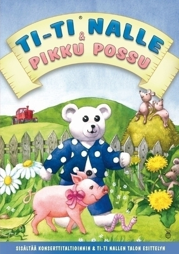 Ti-Ti Nalle & Pikku Possu  -  DVD