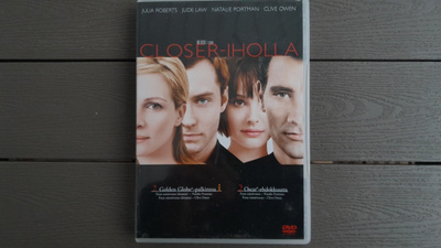 DVD: Closer - Iholla (Julia Roberts, Jude Law 2004)