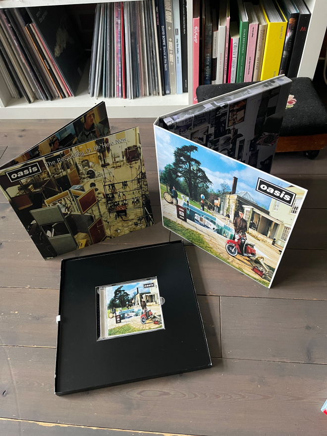 Oasi - Be Here Now limited cd-box 12”