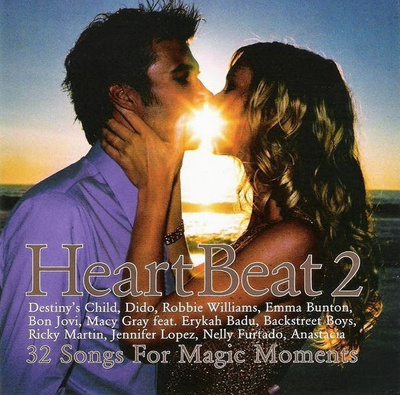 HeartBeat 2 (2CD) MINT Aerosmith Atomic Kitten Bee Gees Dido