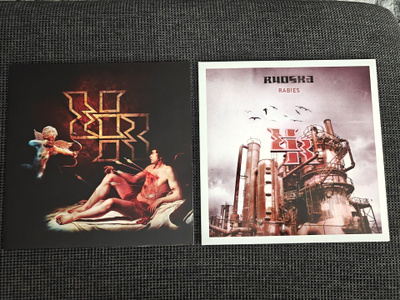 RUOSKA Rabies & Amortem vinyyli LP:t